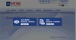 Desktop Screenshot of kraftkagit.com.tr